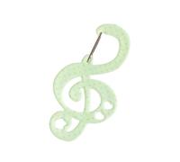 Star Note Shape Carabiner Acrylic Buckle Keychain Multipurpose Keyring Hook Bag Decorative Buckle For Backpack Handbag Acrylic Keychain