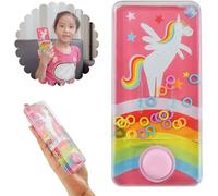 Star Ocean Handheld Water Ring Toss Game 14cm, Retro Aqua Toy Console for Kids, Stress Relief Travel Game, Classic Party Favour, Fun Stocking Stuffer Gift for Boys & Girls