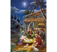 Star of Bethlehem Advent Calendar (Countdown to Christmas) with Nativity Story by Vermont Christmas Company