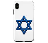 Star of David Blue - Jewish Symbol Spiritual Design Case for iPhone XS Max