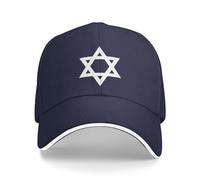 Star of David Hat Star of David Baseball Cap Israel Hat for Women Men Trucker Hat Dad Hat Adjustable Hat