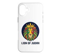Star of David Lion of Judah Zion Emblem Case for iPhone 16 Plus