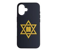 Star of David Ten Commandments Israel Jewish Magen Art Case for iPhone 16