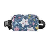 Star Of Good Dreams Fashion Waist Pack Crossbody Bag for Men Women Small Chest Belt Bum Bag with Adjustable Strap for Travel Shopping Running