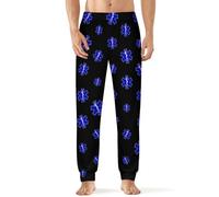 Star of Life EMS Men's Pajama Pants Lightweight Pjs Bottoms Lounge Pants Sleepwear Soft