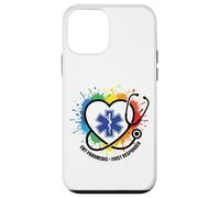 Star Of Life Heart EMT Paramedic First Responder Stethoscope Case for iPhone 12 mini