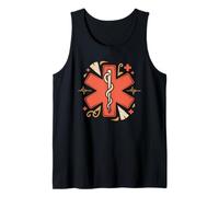 Star of Life Symbol Paramedic EMT EMS Emergency Tank Top