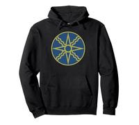 Star of Shamash Ancient Mesopotamian Sun God Symbol Pullover Hoodie
