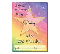 Star of the Day - Teachers Reward Certificate Notepad - A6 Size (50 Sheets) (1 x Notepad)