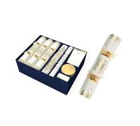 Star Online 6 Chairman's Choice Luxury Christmas Cracker Eco Friendly Box With Gold Foil Placemats,Napkins, Menu Cards and Place Cards