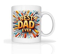 Star Online Best Dads Ever Mug Gifts for Dad Fathers Day Mug from Daughter & Son Birthday Gift for Daddy Presents 11oz Ceramic Coffee Mugs