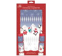 Star Online Eco Self Fill Christmas Crackers Make and Fill Your Own Festive Seasonal Party Craft Kit (Penguins Skiing)