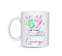Star Online Personalised Funny Easter Mugs Gift, 11oz Ceramic Coffee Cup “67 Meme” Novelty Present for Kids & Adults, Family (67 Easter Egg)