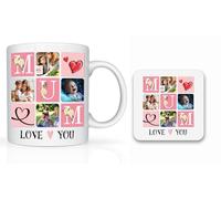Star Online Personalised Mother’s Day Gifts for Mum, 11oz Ceramic Coffee Cup, Birthday Present for Stepmum, Grandma from Daughter, Son (Mum Photo)