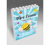 Star Online Personalised Thank You Teacher For Bee-ing Amazing Teachers Gifts Custom Brick Building Presents Leaving Gift