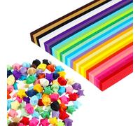 Star Origami Paper Set - 1030 Double Sided Origami Stars in Pastel Colors for DIY Crafts