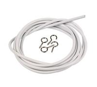 Star Pack Curtain Wire 150cm + Hks /Eyes