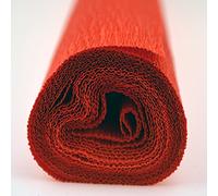 Star Packing Best Crepe Paper Roll | 42 Colors Available 13.5 Square Feet Pack (2 Rolls, Orange Red)