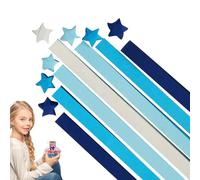 Star Paper, 1350 Sheets Stars Paper, Double-Sided Craft Paper for Lucky Star Decoration, Cute Cartoon Handmade Craft
