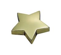 STAR PAPERWEIGHT, BP 4.25" W X 4.25" L