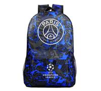 Star Paris Uefa Champions League Shoulder Bag Fan Backpack Student Schoolbag Storage Bag-color Blocking Style