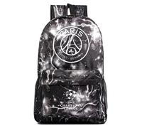Star Paris Uefa Champions League Shoulder Bag Fan Backpack Student Schoolbag Storage Bag-color Blocking Style