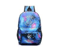 Star Paris Uefa Champions League Shoulder Bag Fan Backpack Student Schoolbag Storage Bag_x