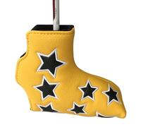Star Pattern Golfs Iron Club Head Covers Protections Sleeve Rod Cases Waterproofs PU Covers Golf Head Cover Protective Cover Soft Enduring Portable