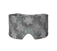 Star Pattern Metal Retro, Full Eye Covers Light Blocking Eye Mask Sleep Eye and Ear Muffs