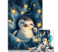 Star Penguin Adult Jigsaws 1000 Pieces Difficult,Challenging Family Activity Games DIY Toy for Home Wall Decor Gifts 50x75cm