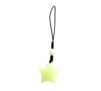 Star Phone Charm - Glow-in-the-Dark Pendant, Mobile Chain Decoration | Unique Stars Accessory, Small Mobile Charm, Pendant Bag small accessory, Accessory for Phones