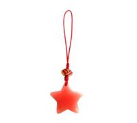 Star Phone Charm - Unique Stars Mobile Pendant, Glow Keychain, Compact Design Easy Attach Eye-Catching Soft Finish Ornament | Suitable for Purse Backpack Phones Decoration Gift Collectible Accessory