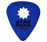 Star Picks Delrin Guitar Picks - 1.00mm Blue 72 Pack (30015)
