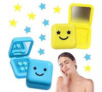 Star Pimple Patches 64 Count - Hydrocolloid Acne Patches for Face, Cute Star Shaped Zit Patches with Mirror Compact Case, Skin Care Essentials