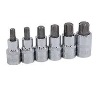 6pc Star Plus Security Bit Sockets - 1/2" Drive (Genuine Neilsen CT5500)