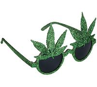 Star Power Cannabis Marijuana Ganja Weed Pot Leaf Funny Novelty Rasta Joke Sunglasses
