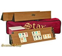 Star PREMIUM Okey Rummy Board Game with Melamine & Wooden Tiles