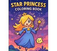 Star Princess Coloring Book: Game Characters Coloring Pages with Galactic Queen, Cosmic Adventures, Elegant Heroines for Girls, Gamers to Enjoy Whimsical Relaxation