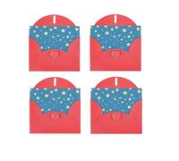 Star Printed Pattern Horizontal Full Single-Sided Printing Pearlescent Paper Birthday Halloween Christmas Halloween Birthday Party Holiday Greeting Card