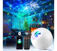 Star Projector, 【105 Effects+Dimmable】 Galaxy Projector Light for Bedroom, 【15 White Noises+Bluetooth】 Galaxy Light, 【Remote+Timer】 Sensory Lights
