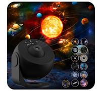 Star Projector - 360 Galaxy Night Light with 4K Replaceable Discs for Kids & Adults