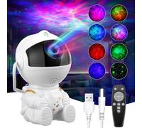 Star Projector, Astronaut Projector, Starry Night Light Projector, Astronaut Light Projector with Nebula,Timer and Remote Control