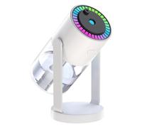 Star Projector Humidifier - Large Area Fog Machine, Night Light Function, Silent Humidity Unit, Starry Sky Projection Lamp | For Relaxation In The Children's Room