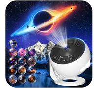 Star Projector Pro 2025, Upgraded 13 in 1 HD Planetarium Galaxy Projector for Bedroom, 360° Rotating Star Projector Galaxy Light with Timer, Space Night Light Projector for Kids Adults Gifts