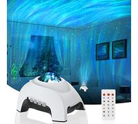 Star Projector, Vinwark Galaxy Projector, Northern Lights Aurora Projector for Bedroom with Music Bluetooth Speaker and White Noise, Starry Night Light Projectors for Kids Adults