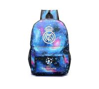 Star Real Madrid Uefa Champions League Shoulder Bag Fan Backpack Student Schoolbag Storage Bag_y