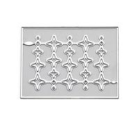 Star-Rectangle MetalCutting Dies Water Droplet Die Cuts Embossing Stencils Template Molds Scrapbooking Decorations Water Droplet Metal Die Cuts Star-Heart Love Cutting Dies for Cards Making