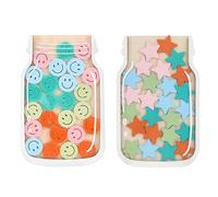 Star Reward Jar & Children's Reward Jars - Sticker & Star Chart Behavior Incentive System with Stars for Boys & Girls, Home School Classroom Positive Reinforcement Tool