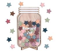 Star Reward Jar, Stars Reward Jar And Tokens, Reward Charts For Children Behaviour, Potty Training And Daily Chores Reward Chart For Children, Incentive Jar Positive Behavior Home School Teacher