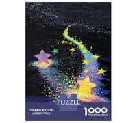 Star River Night Sky 1000 Piece Jigsaw Puzzle Jigsaw Puzzle for Adults Rainbow Trail Puzzle Game for Family Relaxation 38x26cm/1000pcs